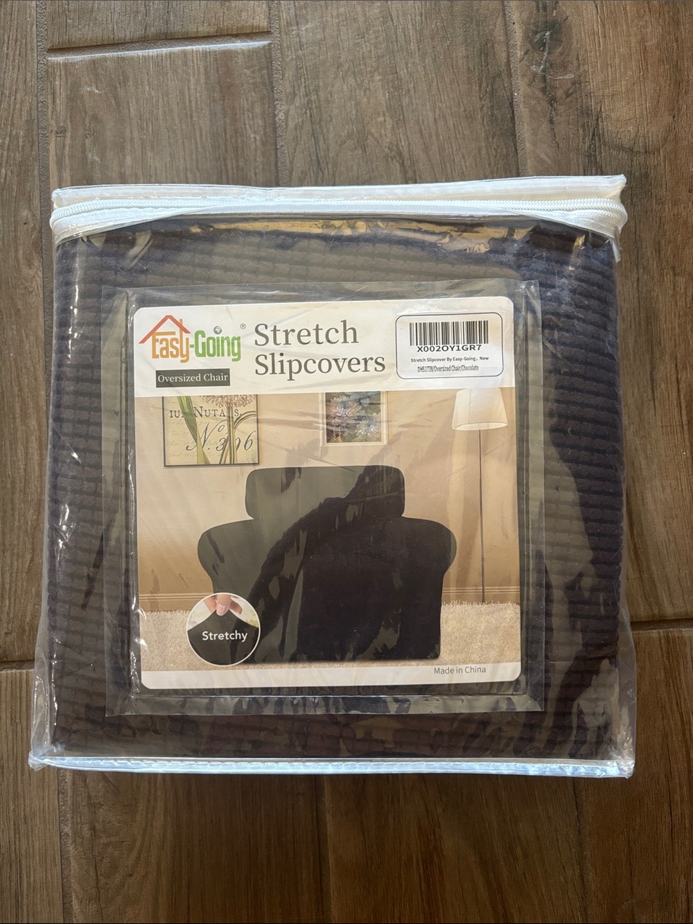 Easy-Going Stretch Oversized Chair Slipcover with Arm